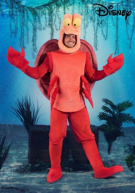 little mermaid costume adult|sebastian from little mermaid costume.